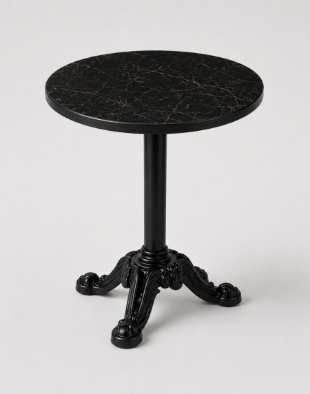 stolovi classic liveno crni mermer